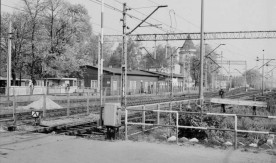 "Nasielsk", infrastruktura dworcowa, 1988. Fot. J. Szeliga